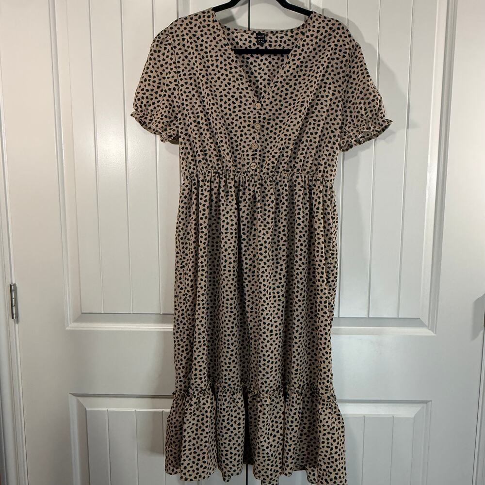 cheetah print Shien dress